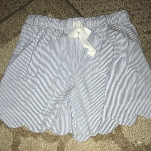 Seersucker shorts